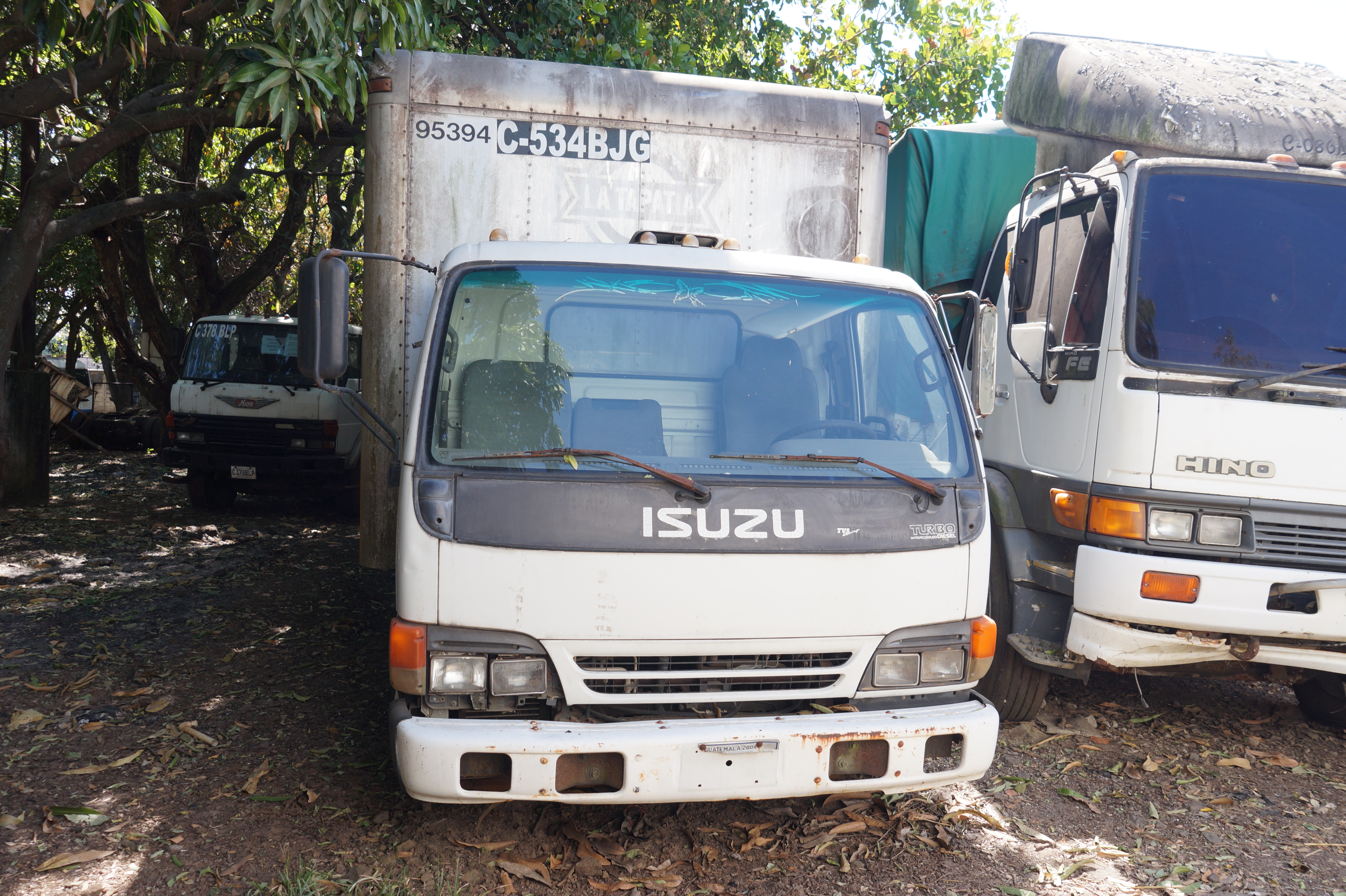 Camión Furgón Isuzu NPR Turbo Intercooler 1995 (lote 12)