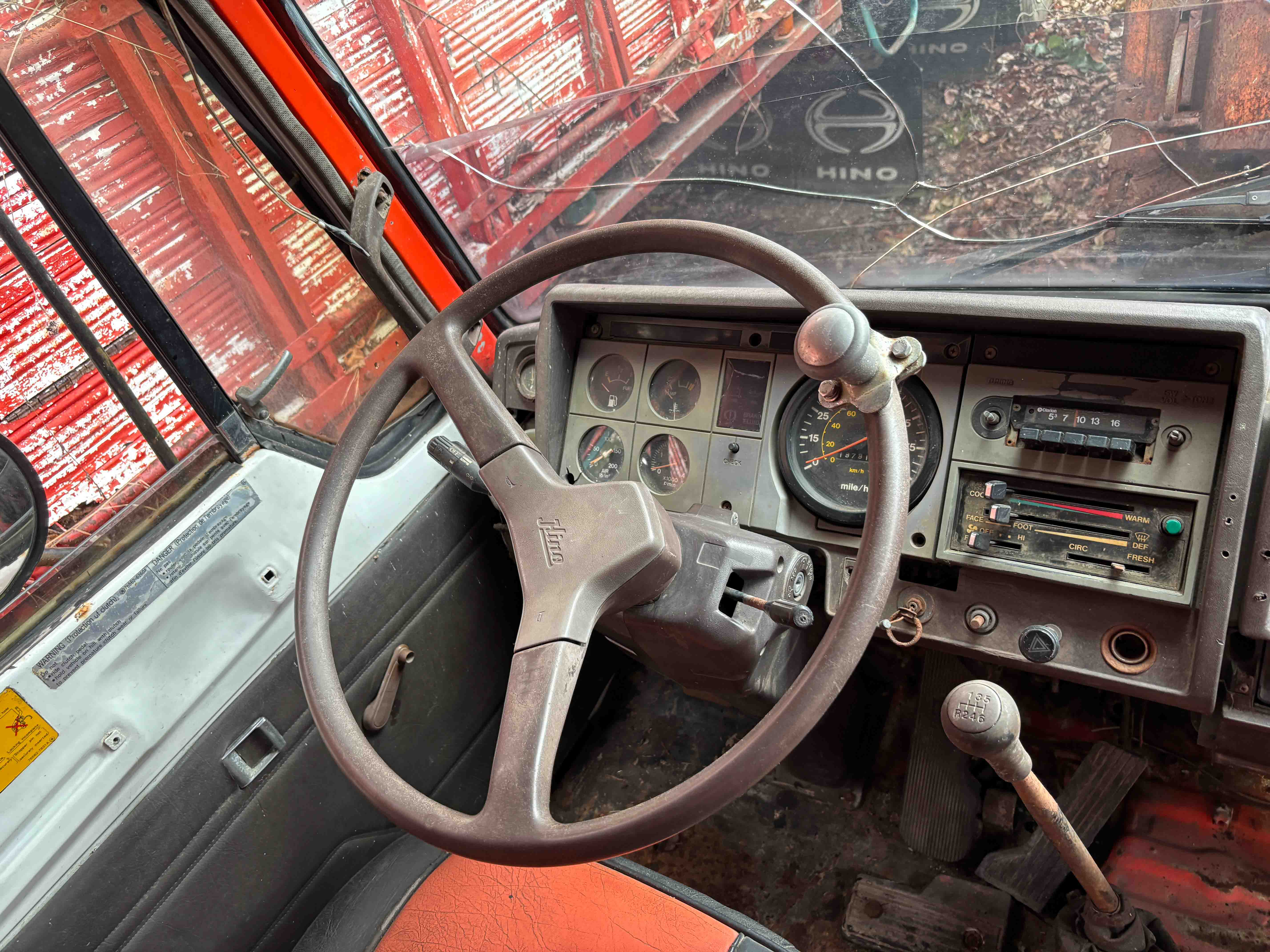 Camión Hino FE 1992 (lote 18), fotografía 5