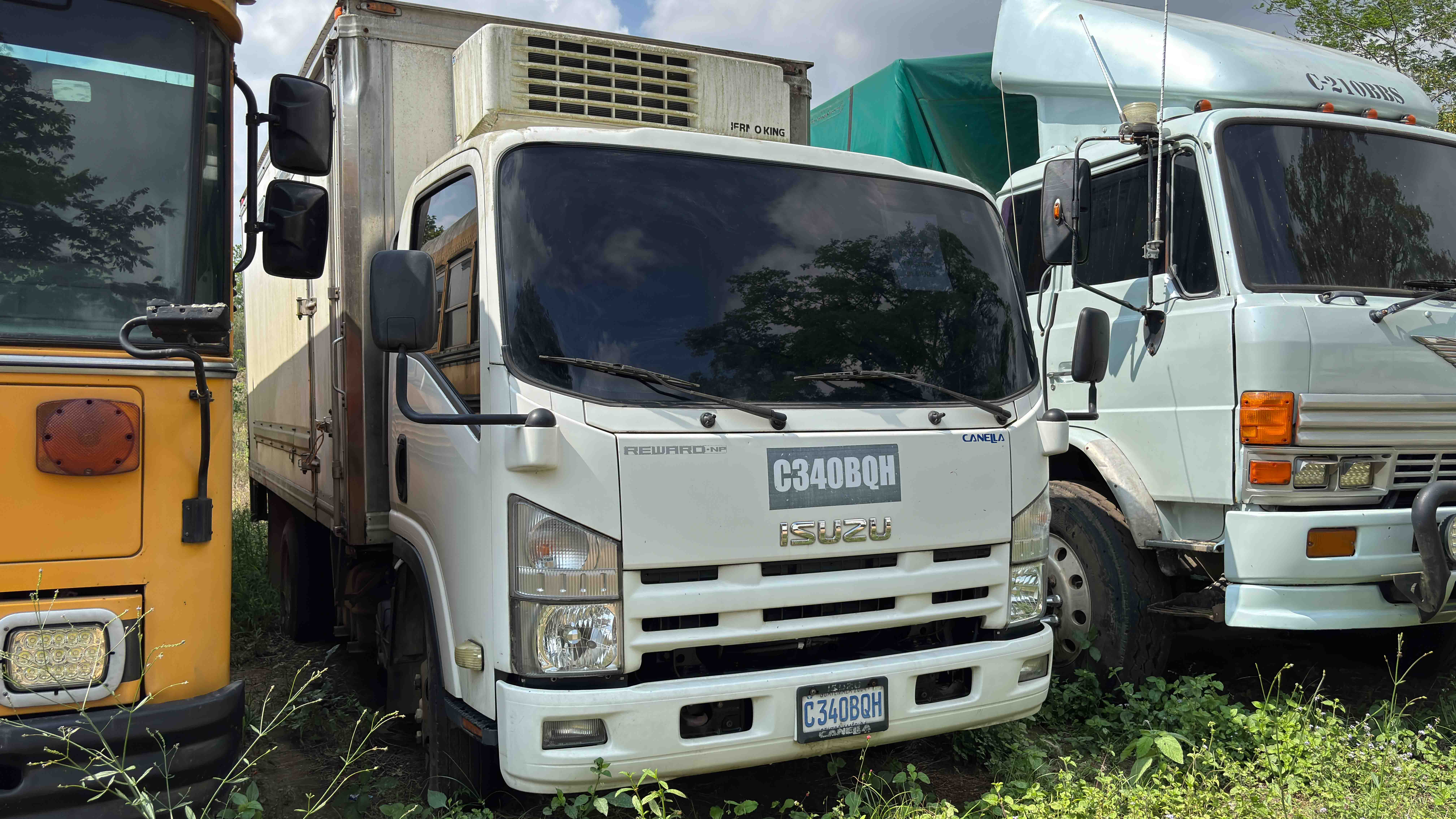Camión Isuzu NPR 2017 (lote 35), fotografía 2