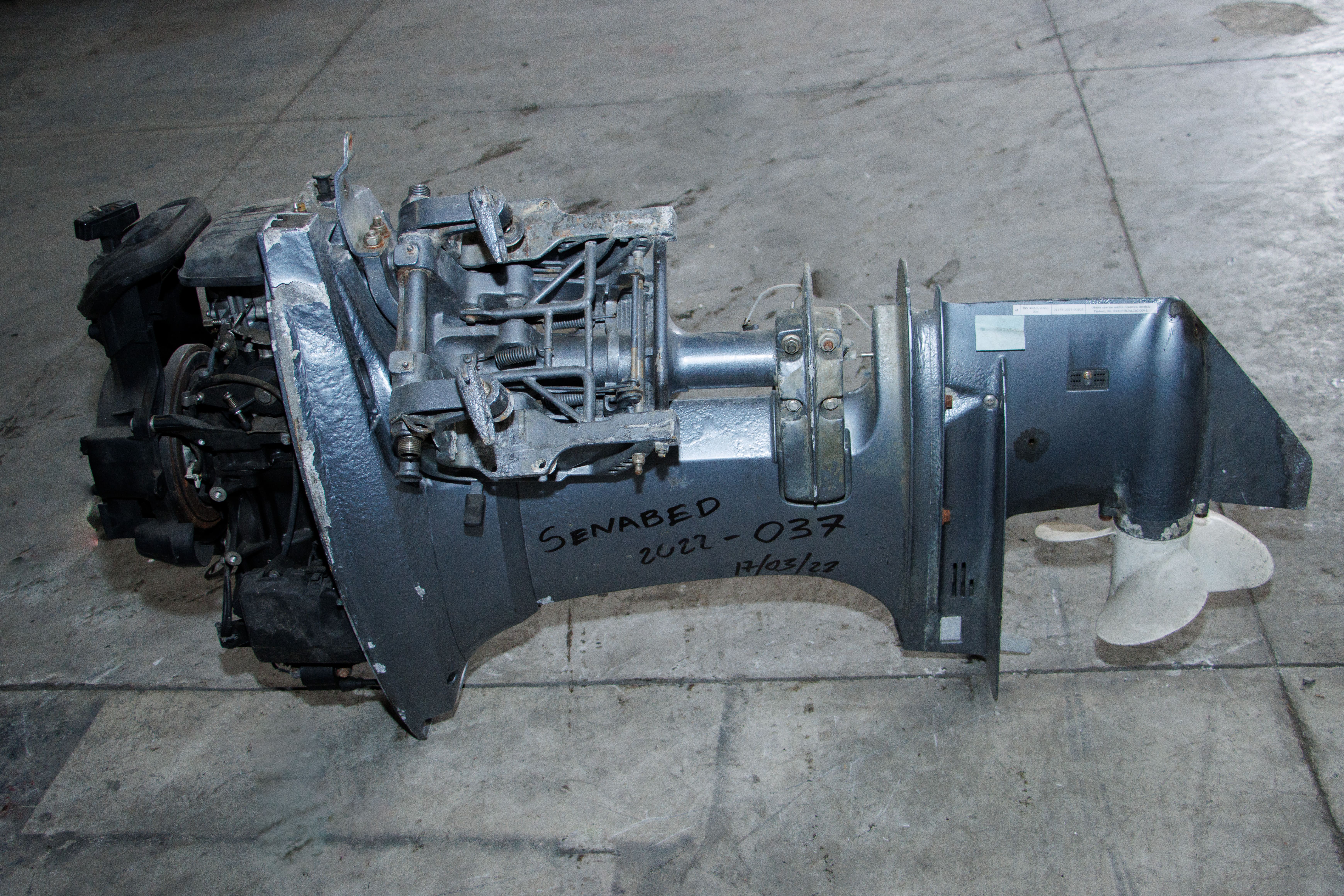 Motor marino fuera de borda Seanovo Enduro con potencia de 75 HP (lote 17)