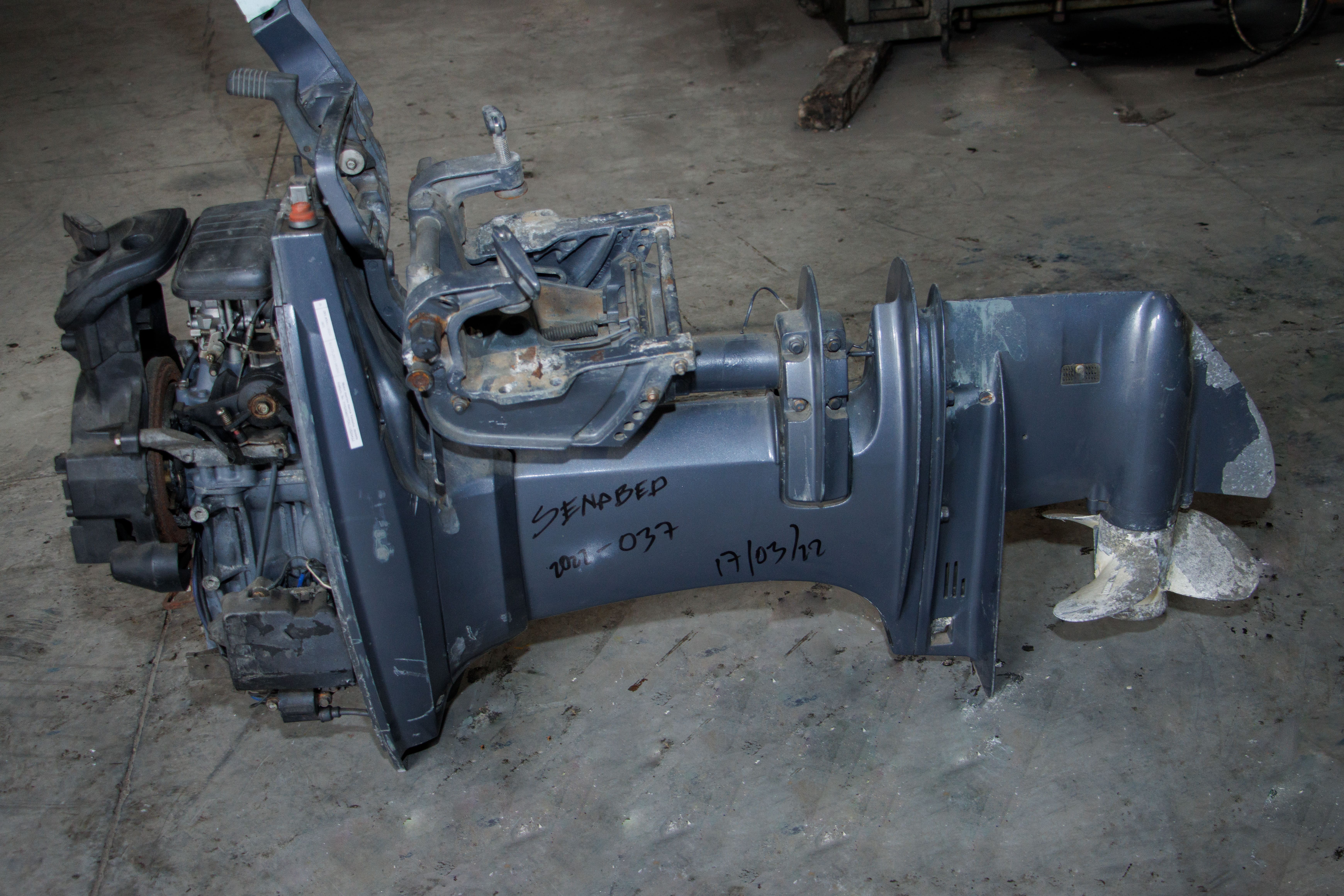 Motor marino fuera de borda Yamaha Enduro (lote 18), fotografía 2