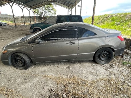 Automóvil Honda Civic EX Coupe 2007 (lote 05), fotografía 2