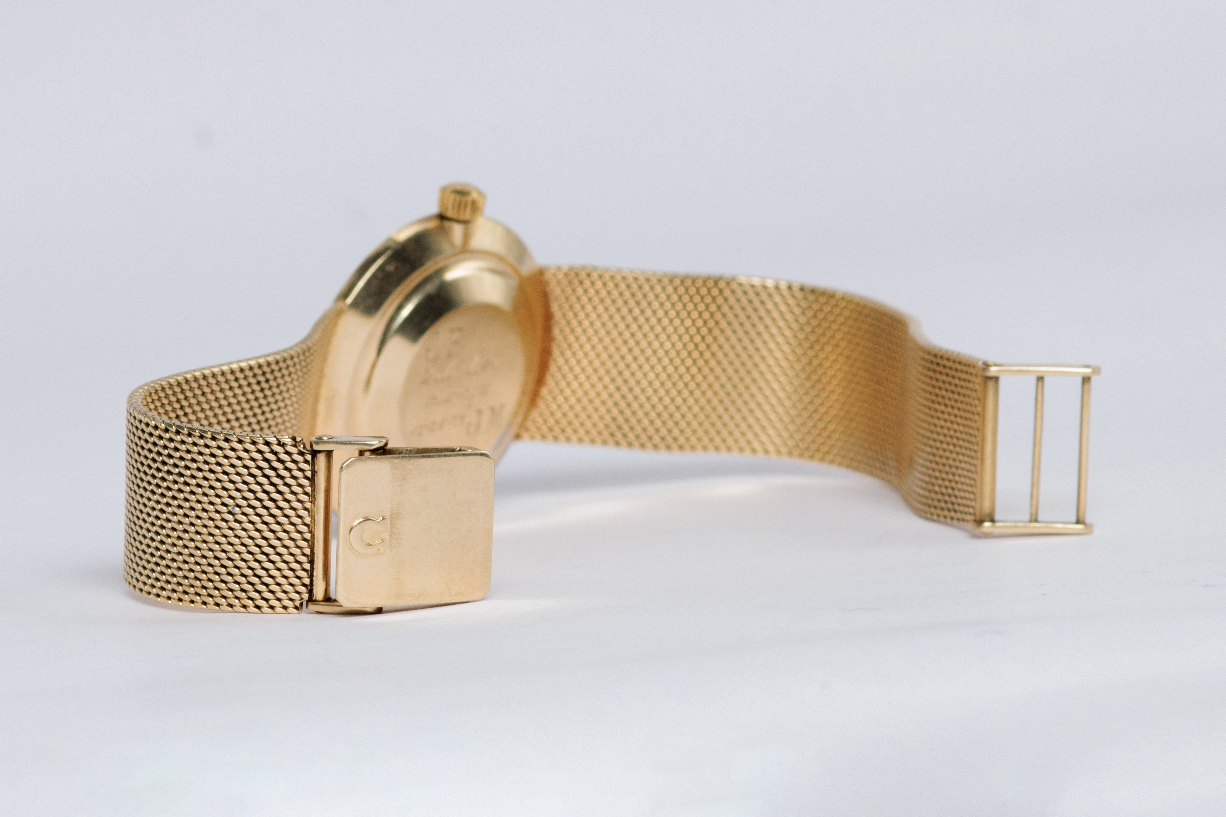 RELOJ: Marca Omega, Seamaster Deville, automático en oro amarillo de 14Kt (sin caja ni… (lote 09), fotografía 3