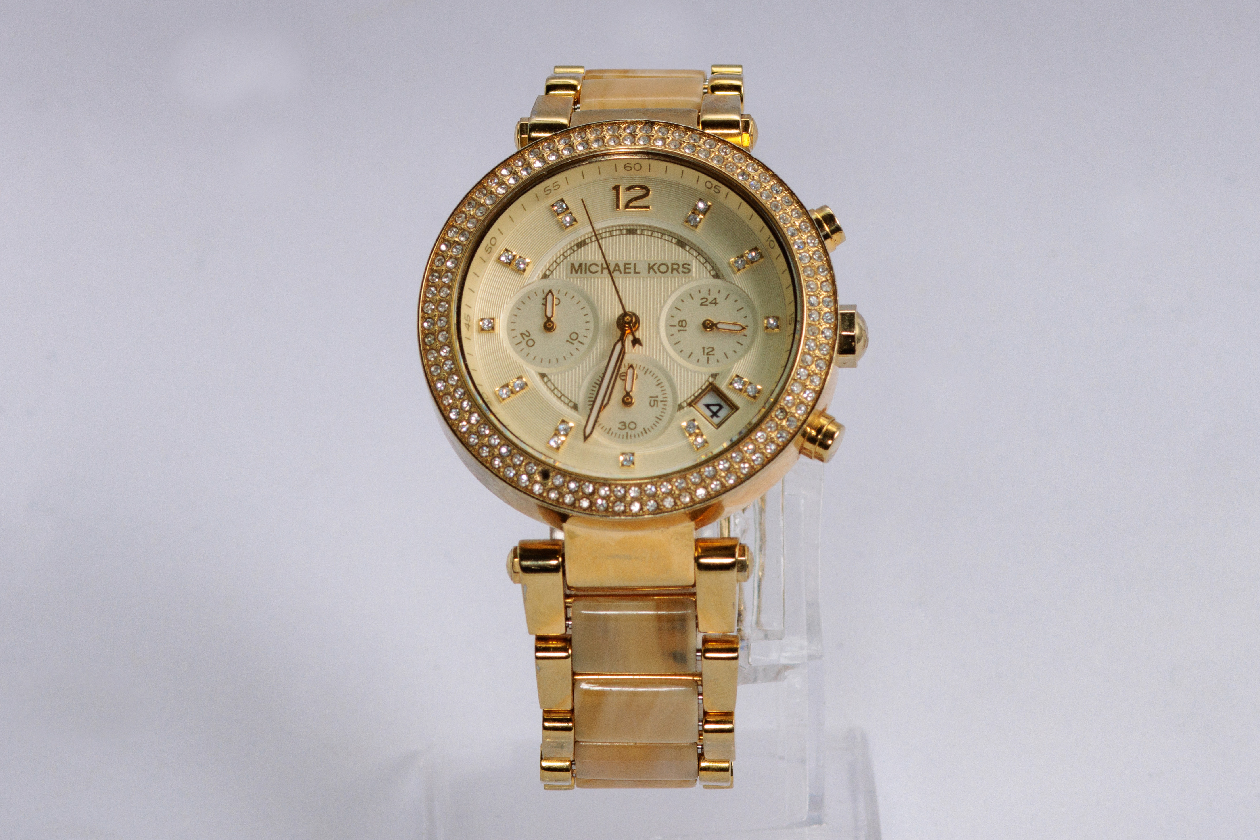 RELOJ: Marca Michael Kors, acero, sin batería (lote 18)