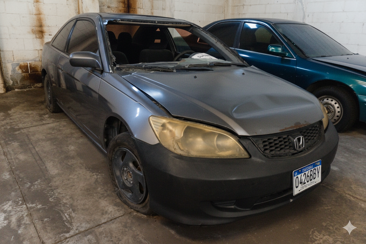 Automóvil Honda Civic EX 2005 (lote 11)