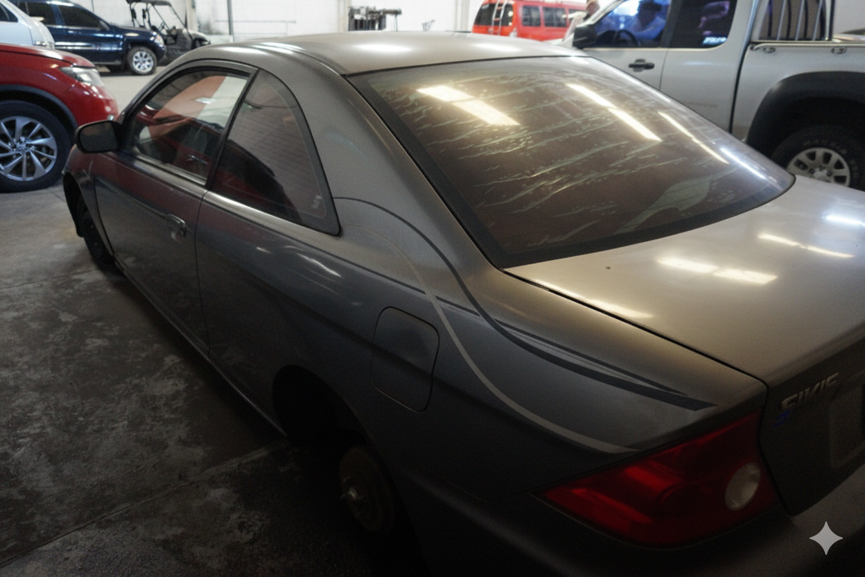Automóvil Honda Civic EX 2005 (lote 11), fotografía 3
