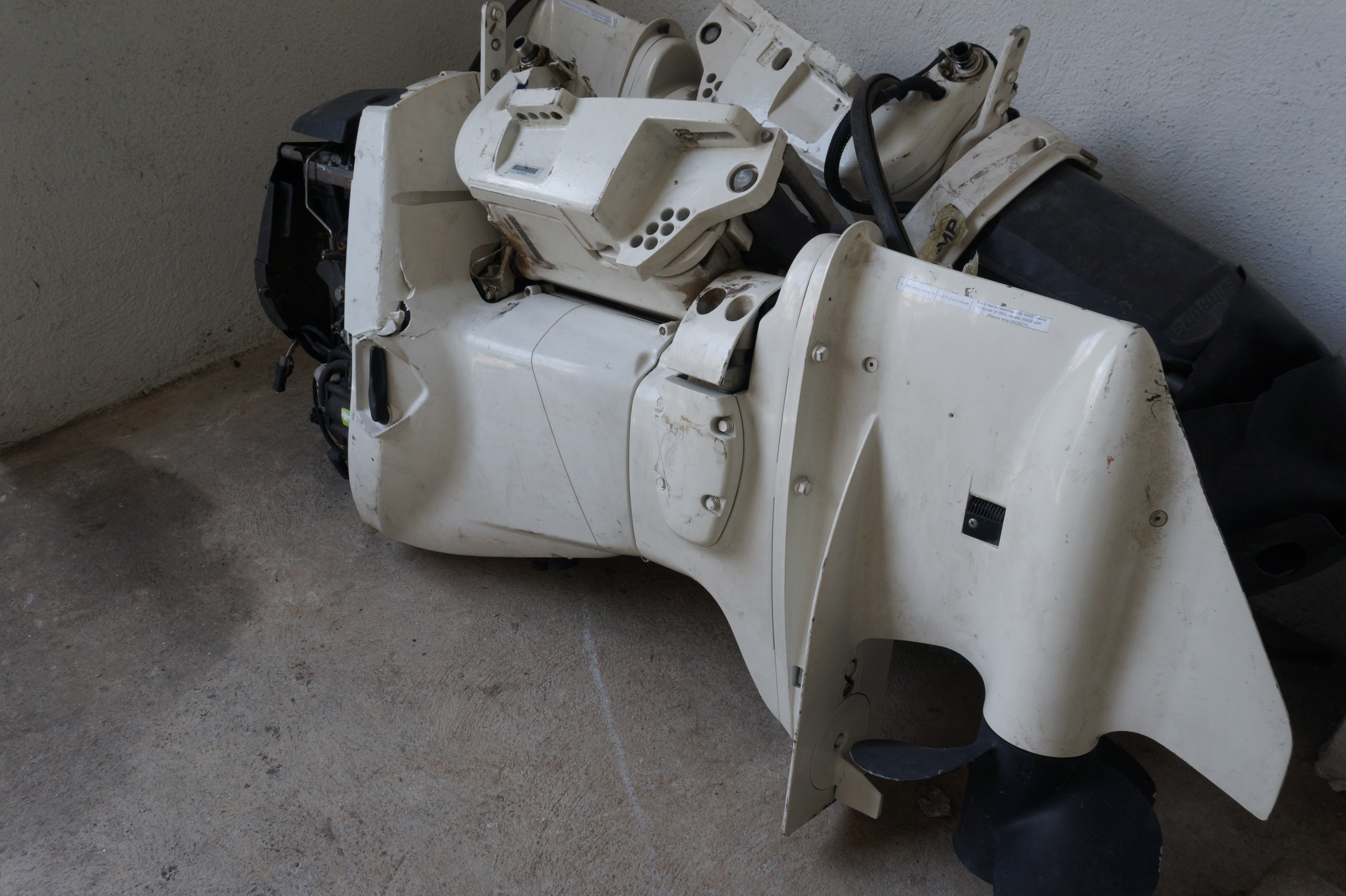 Motor marino fuera de borda Evinrude E-TEC (lote 27)