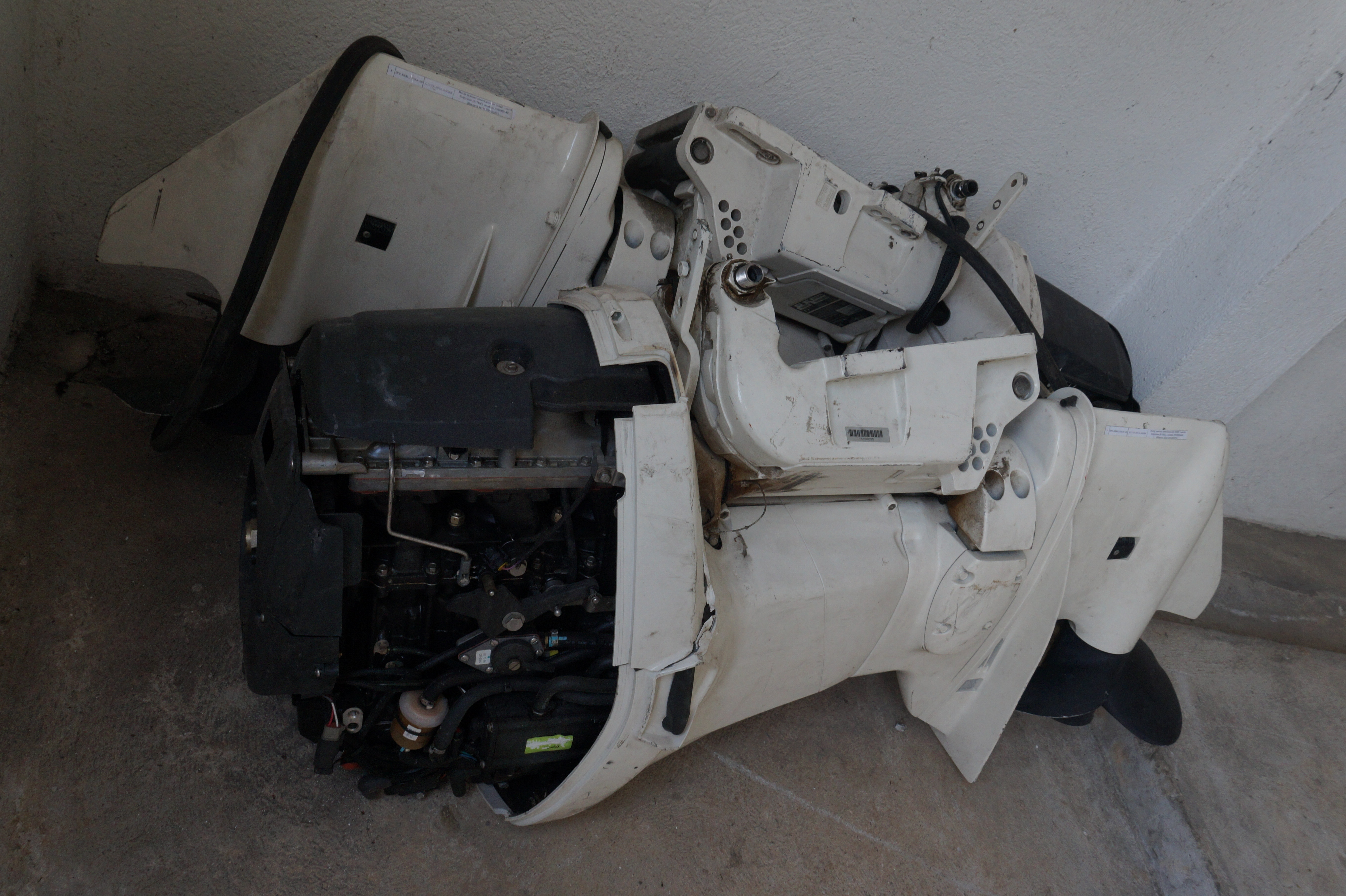 Motor marino fuera de borda Evinrude E-TEC (lote 27), fotografía 2
